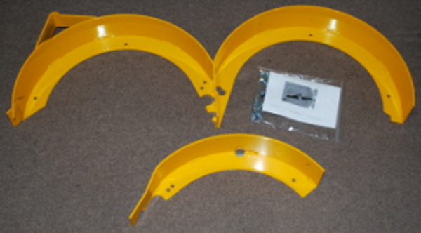 52" Mulch Baffle Kit for Aero Core - Click Image to Close